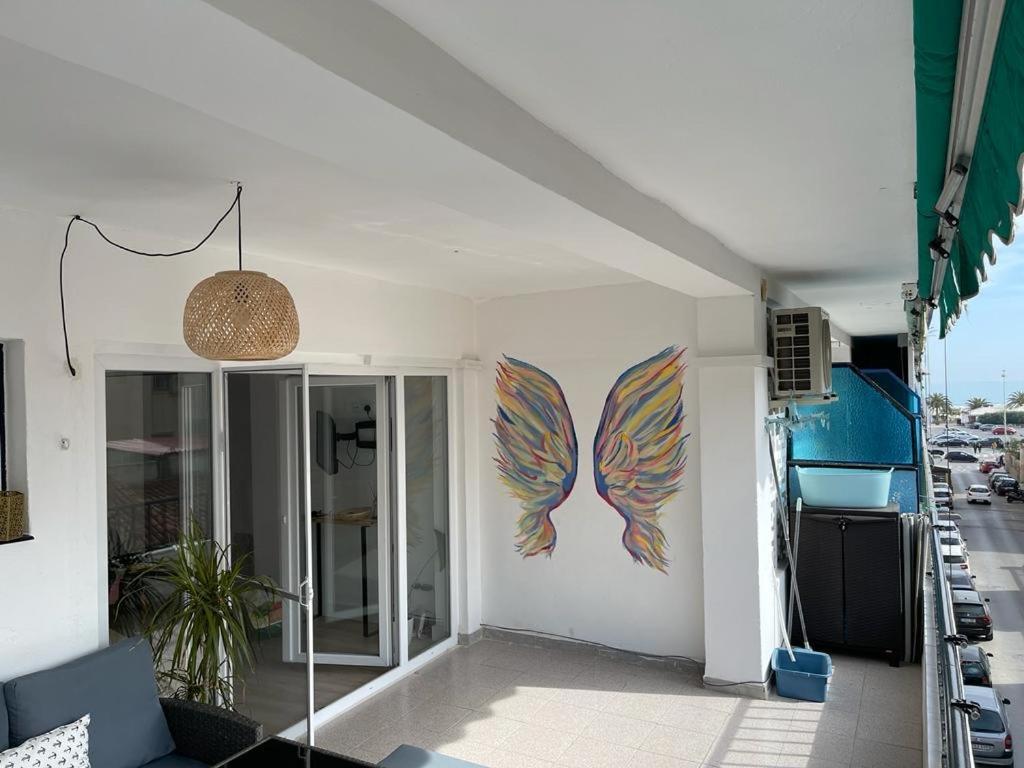 Sunny 3 Bed Beach Flat - Large Terrace With Sea View Sagunto Buitenkant foto